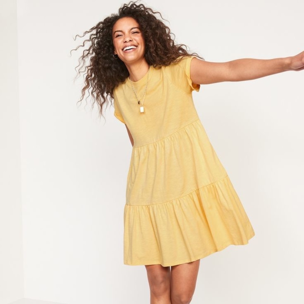 Tiered t shirt swing dress from Old Navy
